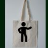 Budget Calico Tote Bag Thumbnail