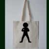 Budget Calico Tote Bag Thumbnail