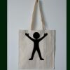 Budget Calico Tote Bag Thumbnail