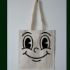 Budget Calico Tote Bag Thumbnail