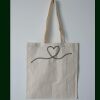 Budget Calico Tote Bag Thumbnail