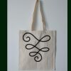 Budget Calico Tote Bag Thumbnail