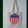 Budget Calico Tote Bag Thumbnail