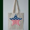 Budget Calico Tote Bag Thumbnail