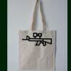 Budget Calico Tote Bag Thumbnail