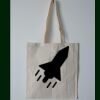 Budget Calico Tote Bag Thumbnail