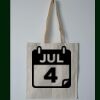 Budget Calico Tote Bag Thumbnail