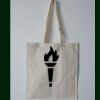 Budget Calico Tote Bag Thumbnail