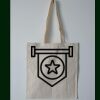 Budget Calico Tote Bag Thumbnail