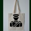 Budget Calico Tote Bag Thumbnail
