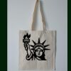 Budget Calico Tote Bag Thumbnail
