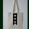 Budget Calico Tote Bag Thumbnail