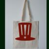 Budget Calico Tote Bag Thumbnail