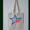 Budget Calico Tote Bag Thumbnail