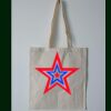 Budget Calico Tote Bag Thumbnail