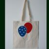 Budget Calico Tote Bag Thumbnail