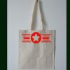 Budget Calico Tote Bag Thumbnail