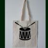 Budget Calico Tote Bag Thumbnail