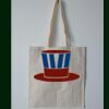 Budget Calico Tote Bag Thumbnail