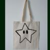 Budget Calico Tote Bag Thumbnail